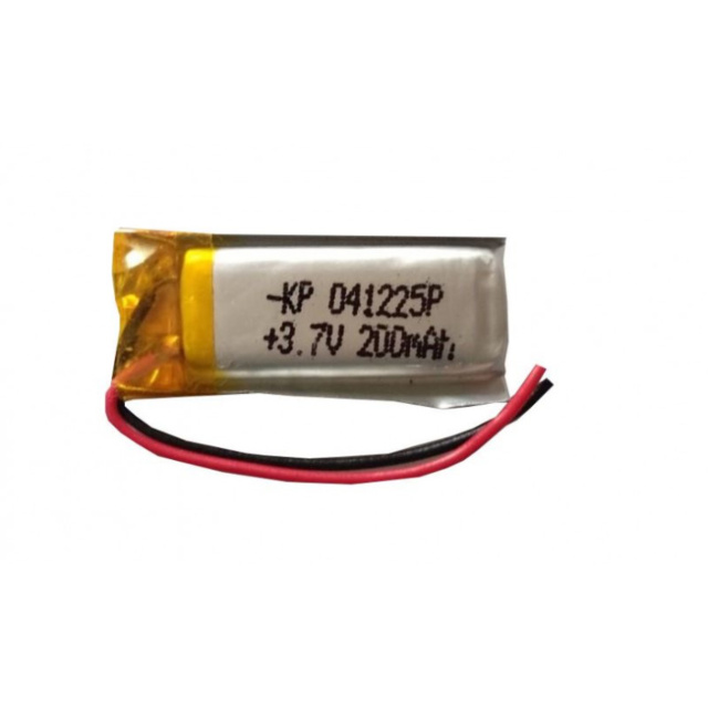 Lithium-ion Rechargeable Battery  3.7V 200mAH KP-041225