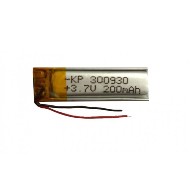 Lithium-ion Rechargeable Battery  3.7V 200mAH KP-300930