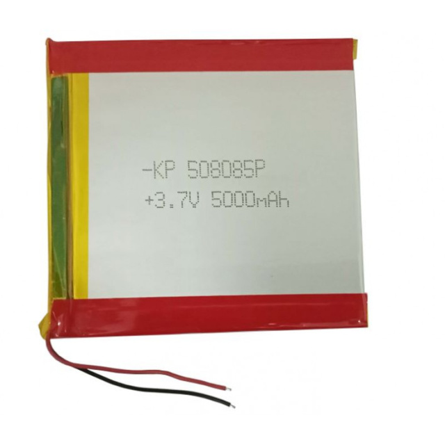 Lithium-ion Rechargeable Battery 3.7V 5000mAH KP-508085