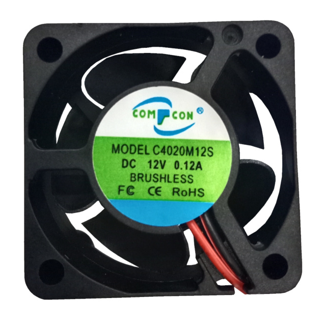 Axial Brushless Cooling Fan 4020 12V 