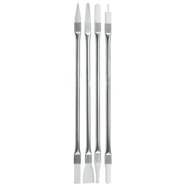 4 in 1 IC Chip CPU/NAND Remover Blade Set Non-Slip Metal Handle Repair Pry Tool