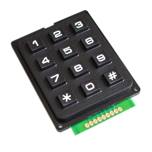 4×3 Matrix 12 Keyboard Keypad
