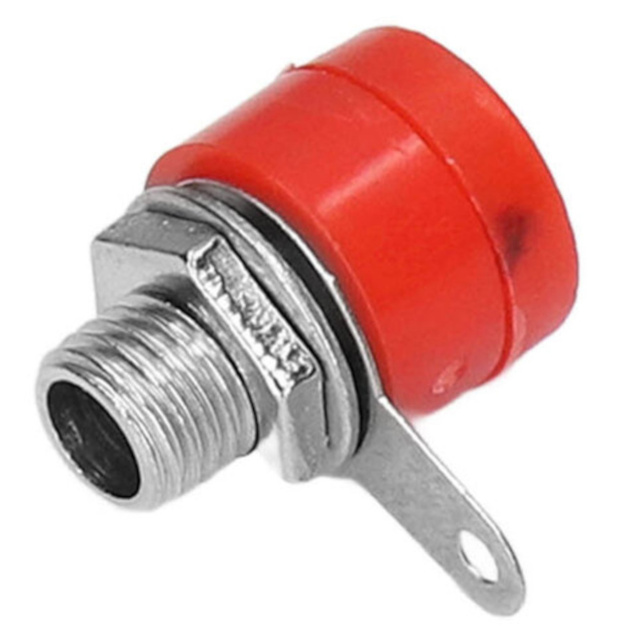4mm Banana Socket Jack for Banana Plug Terminal Connector - Red