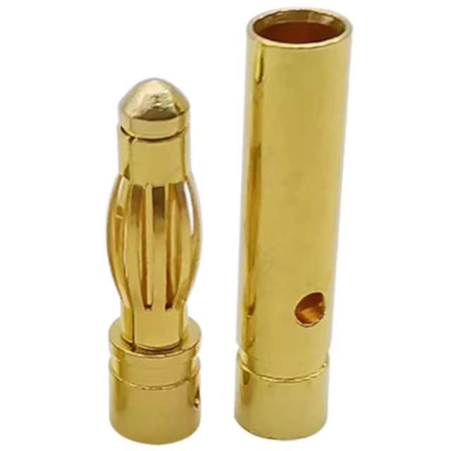 4mm Bullet Connectors Plug Male & Female for High Current Electronics Projects