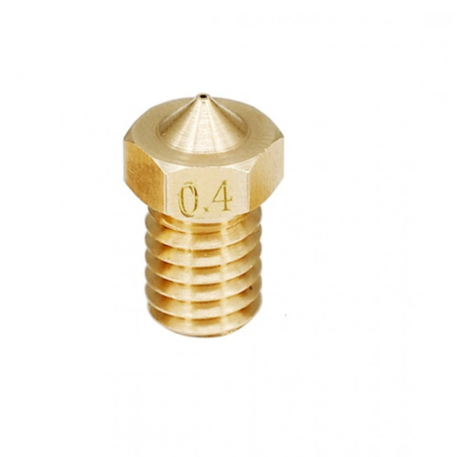0.4mm 3D Printer Extruder Nozzle E3D V6 J-Head MK8 Brass
