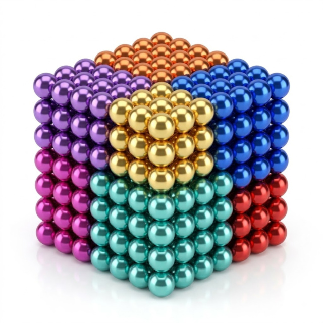 5mm Magnetic Colour Balls Pack of 216