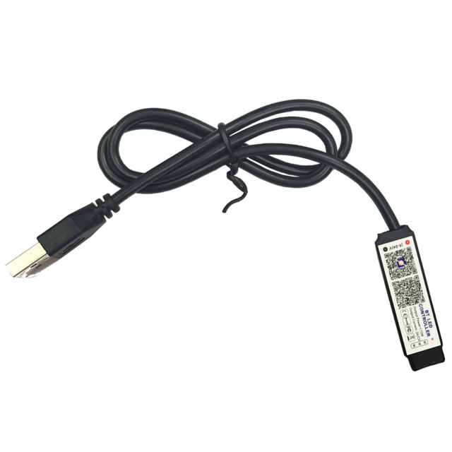5V DC USB Mini RGB LED Light Strip Driver Bluetooth-compatible Smart APP Controller
