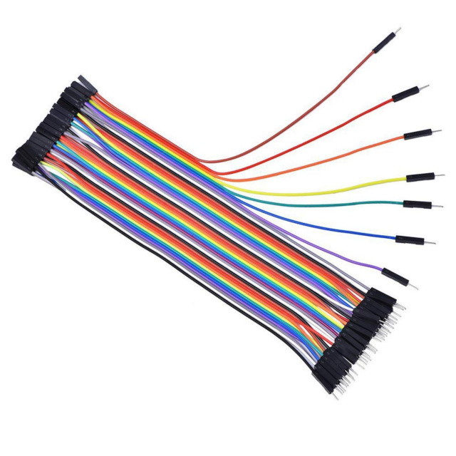  Male To Female Jumper Wires 40 Pcs 30cm