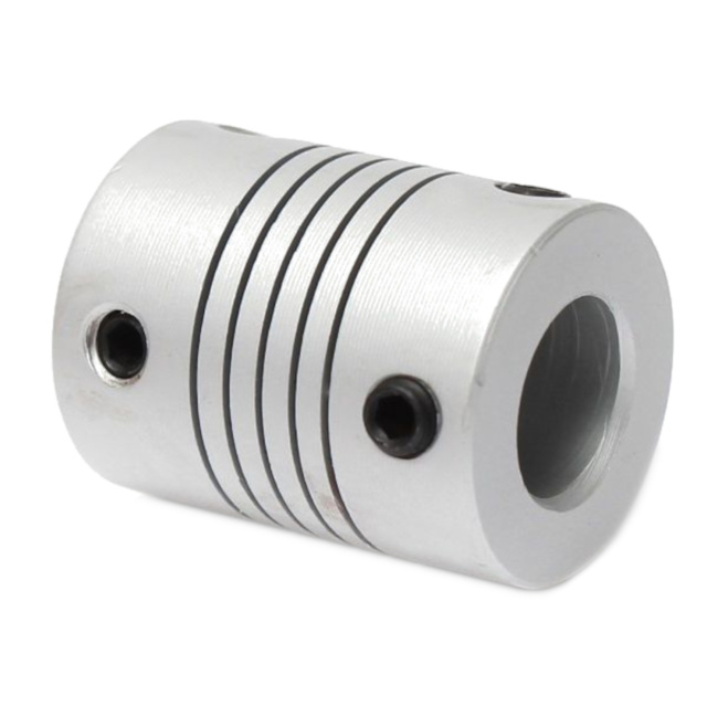 6mm to 8mm Flexible Coupler for 3D Printer CNC Shaft Metal