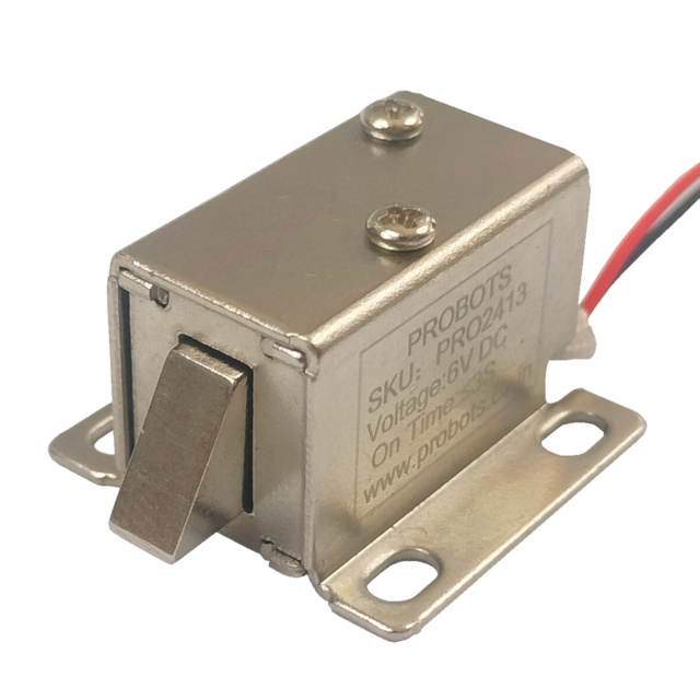 6V DC Mini Electric Solenoid Lock For Doors, Windows & Cabinet Electromagnetic