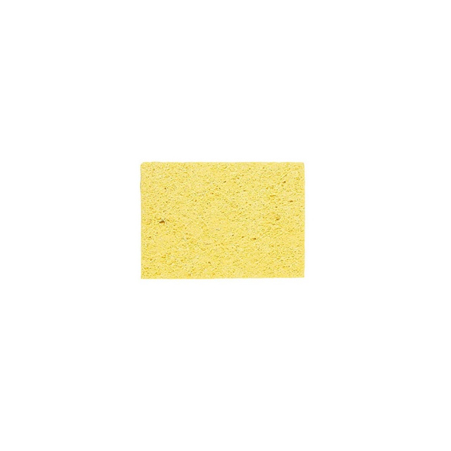 Soldering Iron Tip Cleaning Yellow Rectangle  Sponge  5.5cm x 7cm