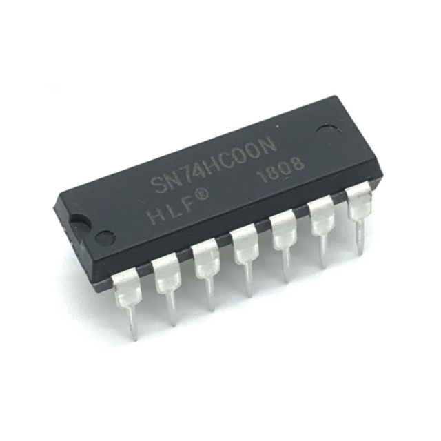 74HC00 Quad 2-Input NAND Gate IC DIP-14 Package 7400 IC