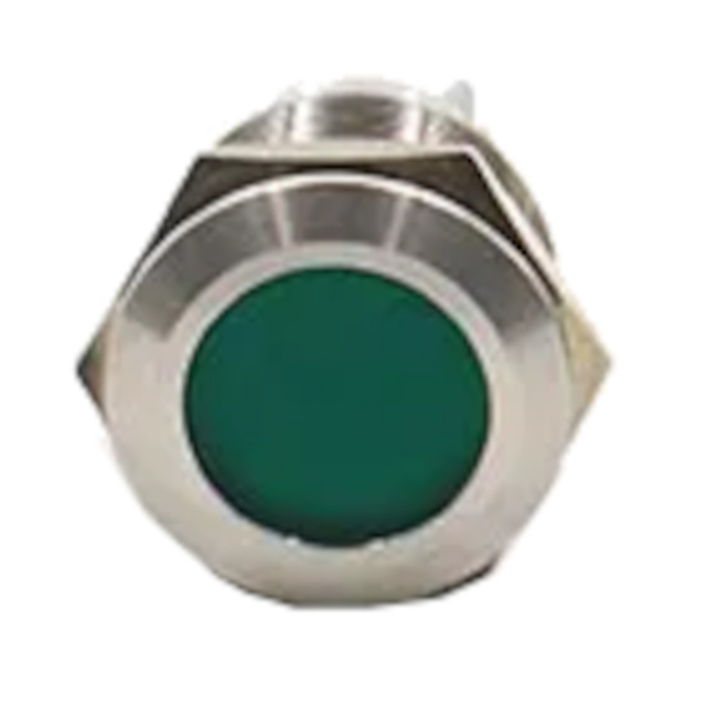 ProMax 30mm Indicator Panel Mount LED Signal 3-6V Green