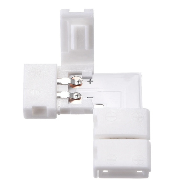 LED Connector  8mm, 2pin 