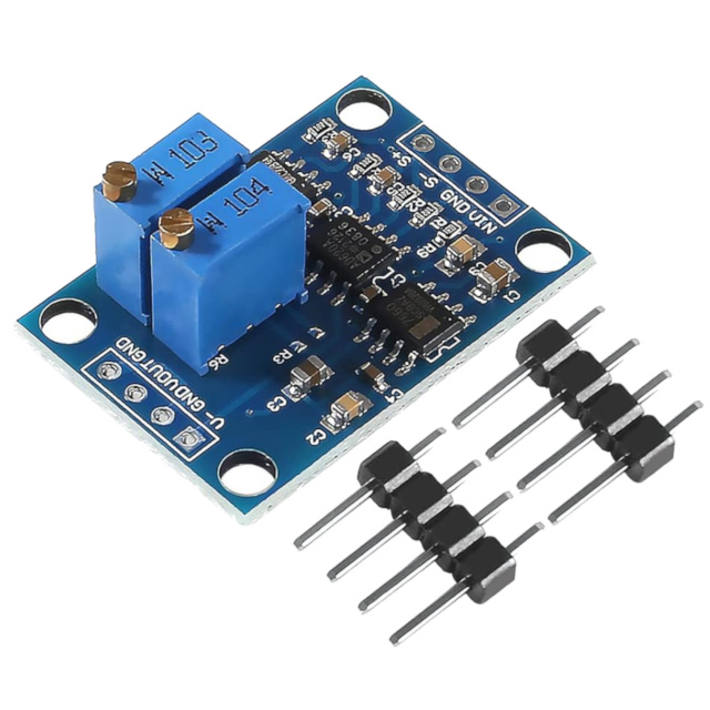 AD620 Microvolt/Millivolt Signal Amplifier Module with Zero Calibration