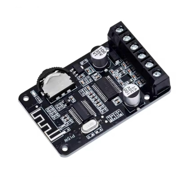 XY-P15W Stereo Bluetooth Power Amplifier Module 10W/15W/20W 12V/24V Class-D Audio Board