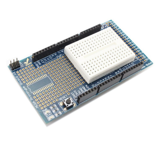 Prototype Shield V3.0 For Arduino Mega with Mini Breadboard