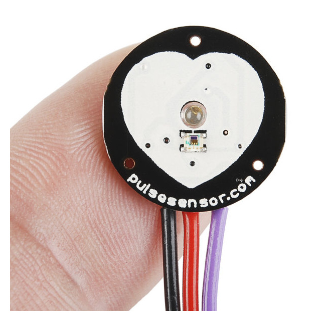 Pulse Heart Beat Rate Amped Sensor for Arduino Raspberry