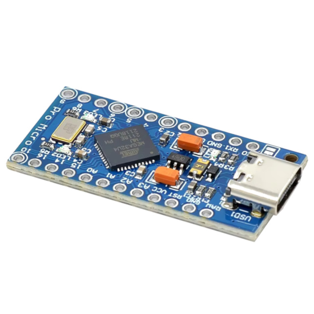ATmega32U4 Pro Micro Development Board 5V 16MHz Type-C USB Module