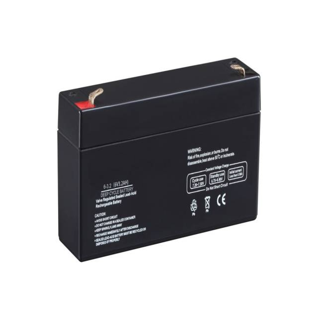 6V 1.3Ah Rechargeable Lead Acid Battery for Robotics