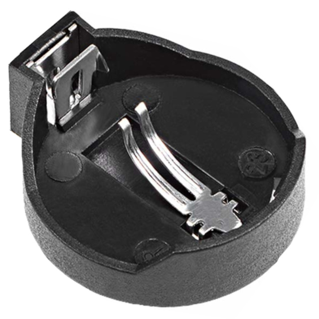 CR2032 3V Coin Cell Battery Holder Socket (DIP / Through-Hole)