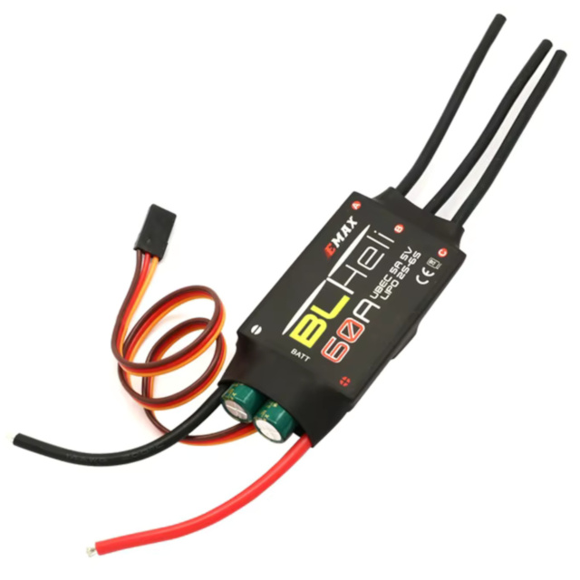 BLHeli Series 60A Brushless ESC - Professional Grade 3-6S Speed Controller