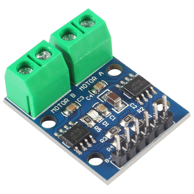 L9110S Dual Channel H-Bridge Motor Driver Module - 2.5V-12V DC Controller