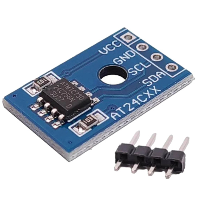 AT24C256 I2C EEPROM Memory Module - 256Kb (32KB) Non-Volatile Storage