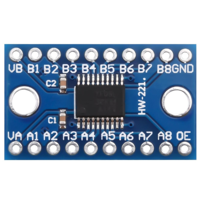 TXS0108E 8-Channel Bidirectional Logic Level Converter - High Speed 3.3V to 5V