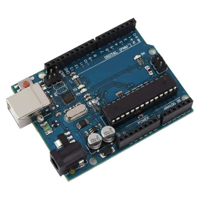 UNO R3 Compatible Development Board - ATmega328P DIP Version with 16U2 USB