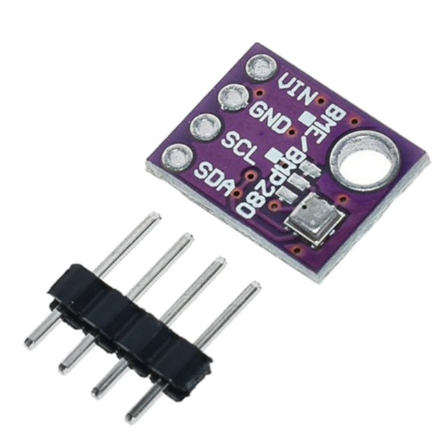 BME280 Temperature, Humidity, and Barometric Pressure Sensor Module (5V I2C)