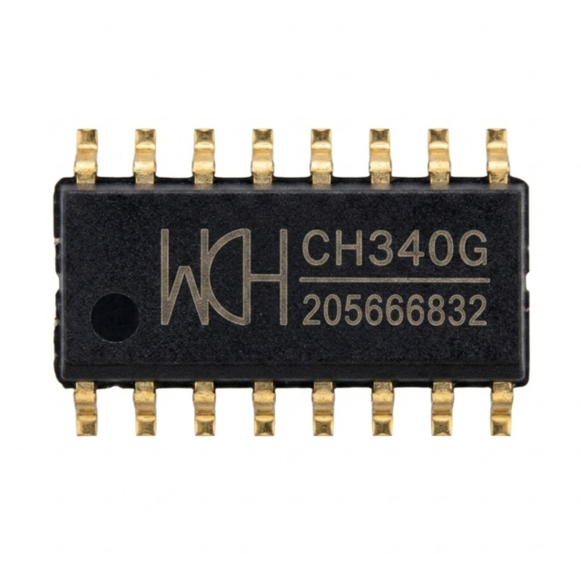 CH340G USB to UART Interface IC 2Mbps SOP-16 for Arduino and ESP32  