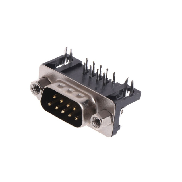 DB9 Male - Right Angled