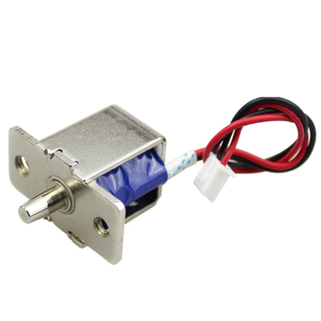 DC 5V Solenoid Push-Pull Linear Actuator Motor Electromagnet Small