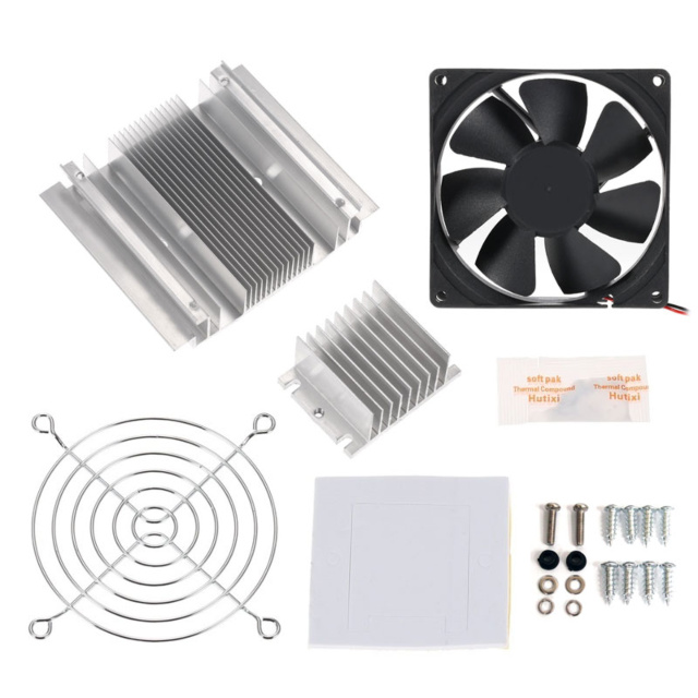 Thermoelectric Peltier Refrigeration Cooling System DIY Kit with Peltier Module
