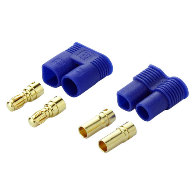 EC3 Connector 1 Pair Male Female Bullet Plug For RC LiPo Battery
