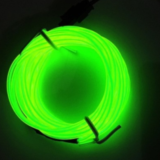 EL Wire 5M LED Light Waterproof Strip-Lemon