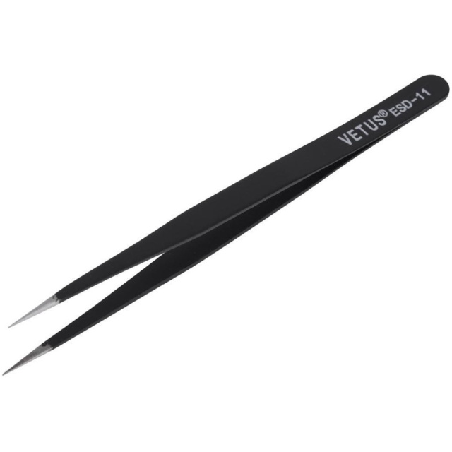 ESD -11 Tweezer Pointed Tip Anti Static