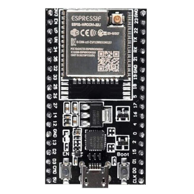 ESP-WROOM-32U ESP32 NodeMCU WiFi + BLE IoT Development Board