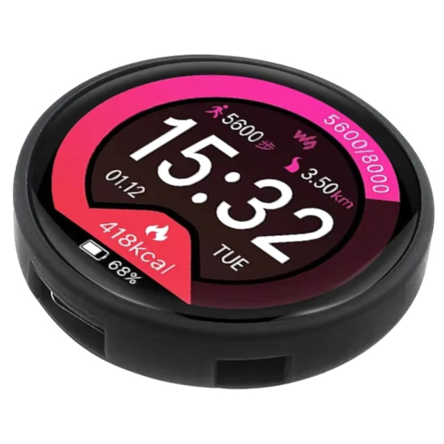 ESP32-C3 Development Board With 1.28 inch IPS Round Capacitive Touchscreen Display And Metal Case