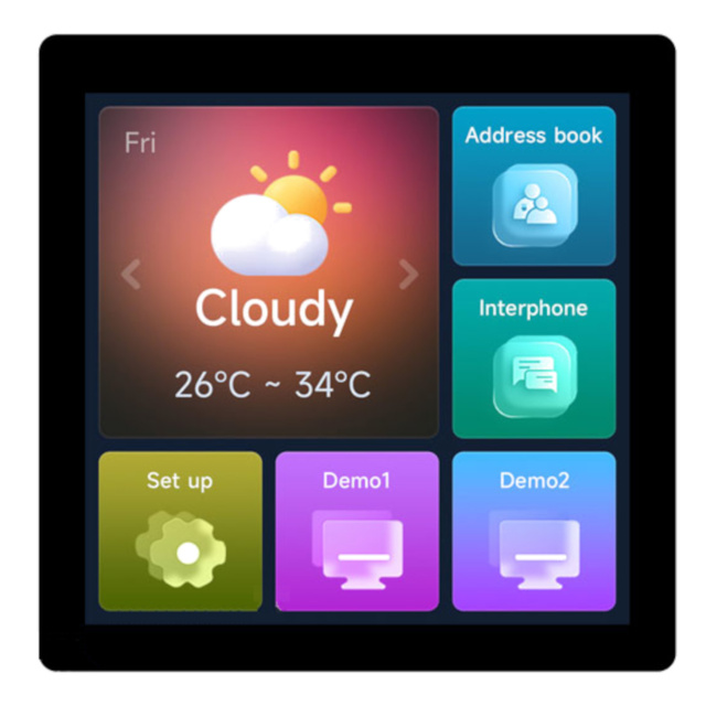 ESP32-S3 Smart Display Module 4inch Capacitive Touch LCD Panel Mount 3 Relay Output