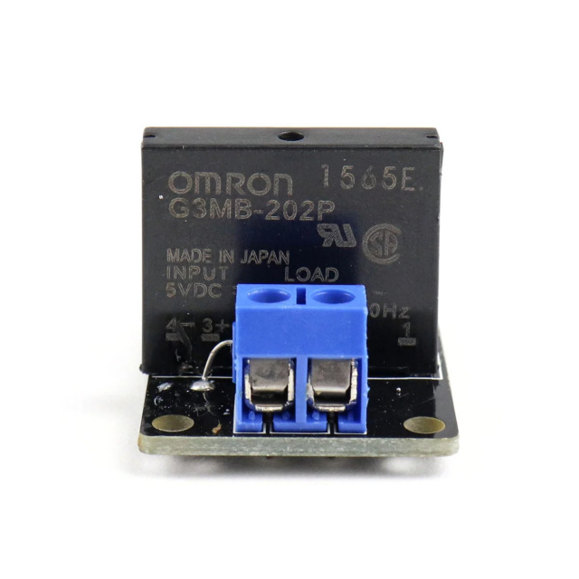  Solid State Relay Module G3MB-202P SSR with Fuse 5V, 1-Channel