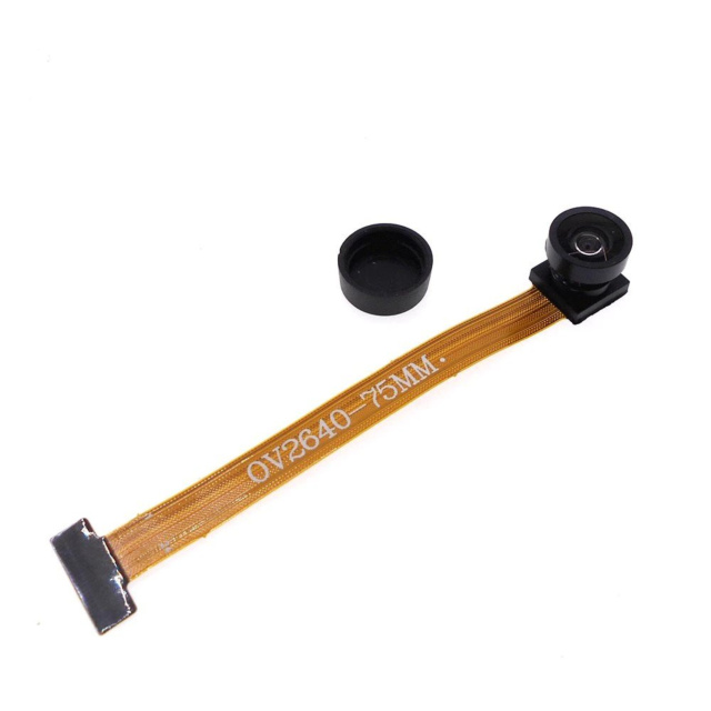 OV2640 Camera Module for ESP32-CAM and TTGO Series Boards 24Pin, 0.5mm, 75mm, 66 Degree