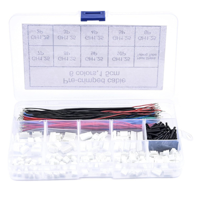 GH1.25 Assorted Connectors with Pre-Crimped 150mm Cable for PIX4 Pixhawk Cam