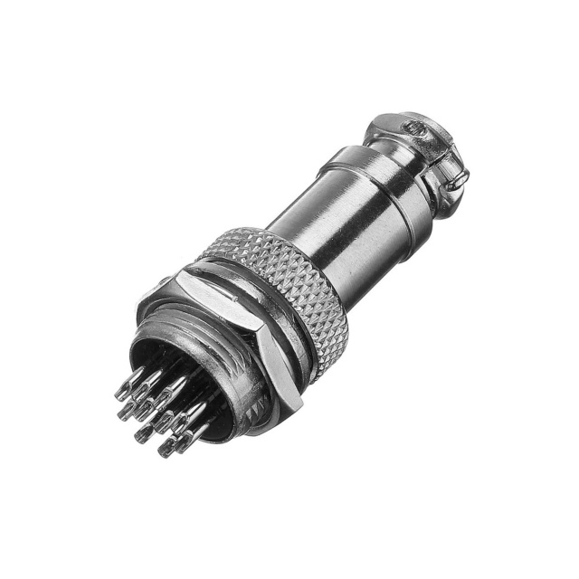 10 Pin GX16 Male Female Panel Mount Aviation Connector Plug