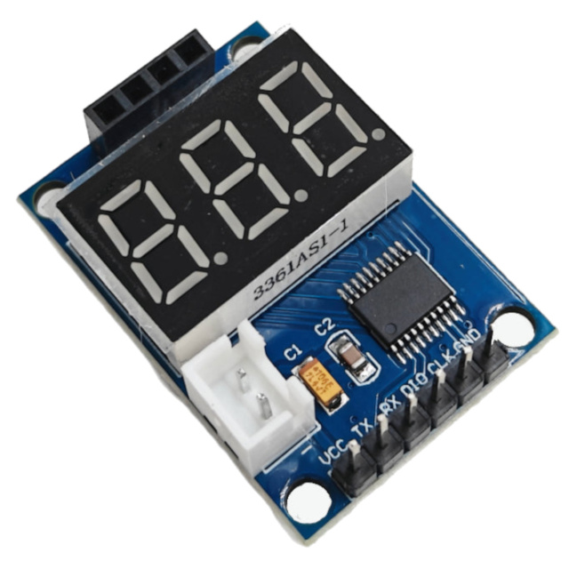 Digital Display Control Board for HC-SR04 Ultrasonic Sensor - Rangefinder Module