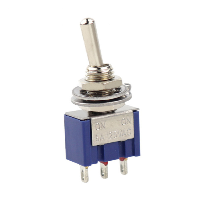 ProMax Toggle Switch 3 Position MTS-103  SPDT, ON-OFF-ON, 3 Pin