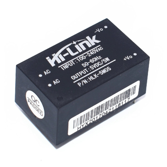 Hi Link HLK AC to DC Switch Power Supply Module 5M05 5V/5W