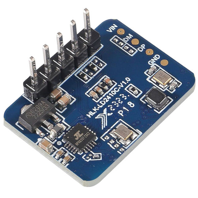 HLK-LD2410C 24GHz mm Wave Human Presence Sensor - Bluetooth, Pre-Soldered Header