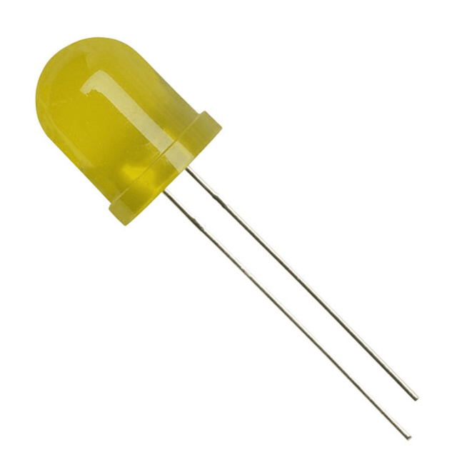 Yellow LED 10mm Diffused